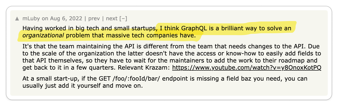 graphql-organizational-problem