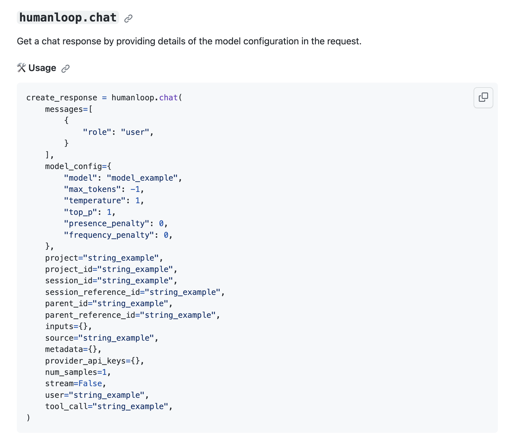 Python Usage