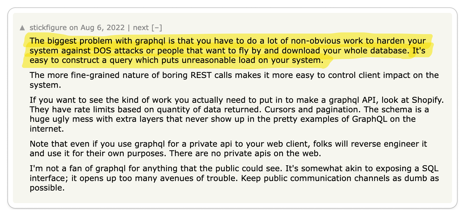 rest-keep-graphql-dumb