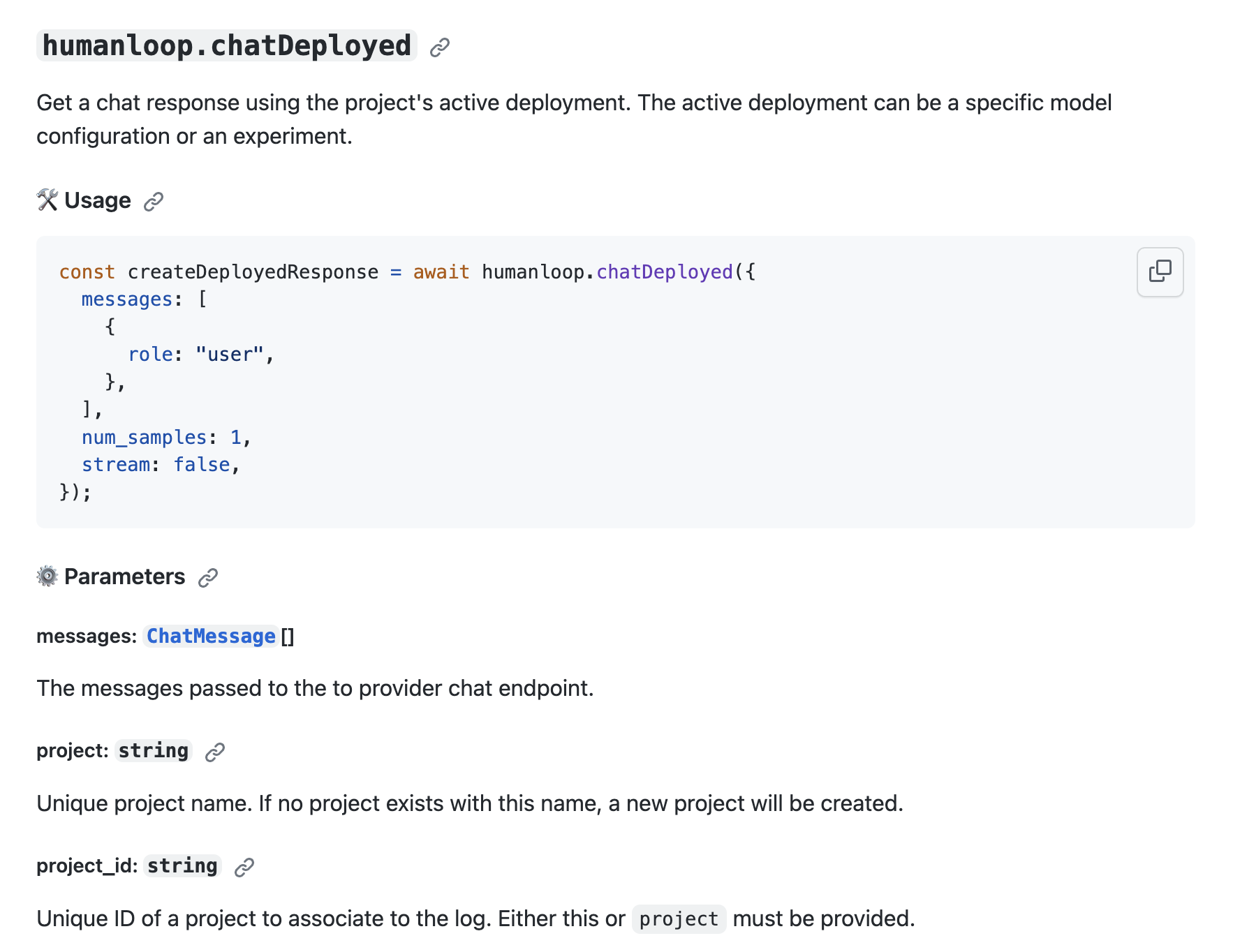 TypeScript Usage